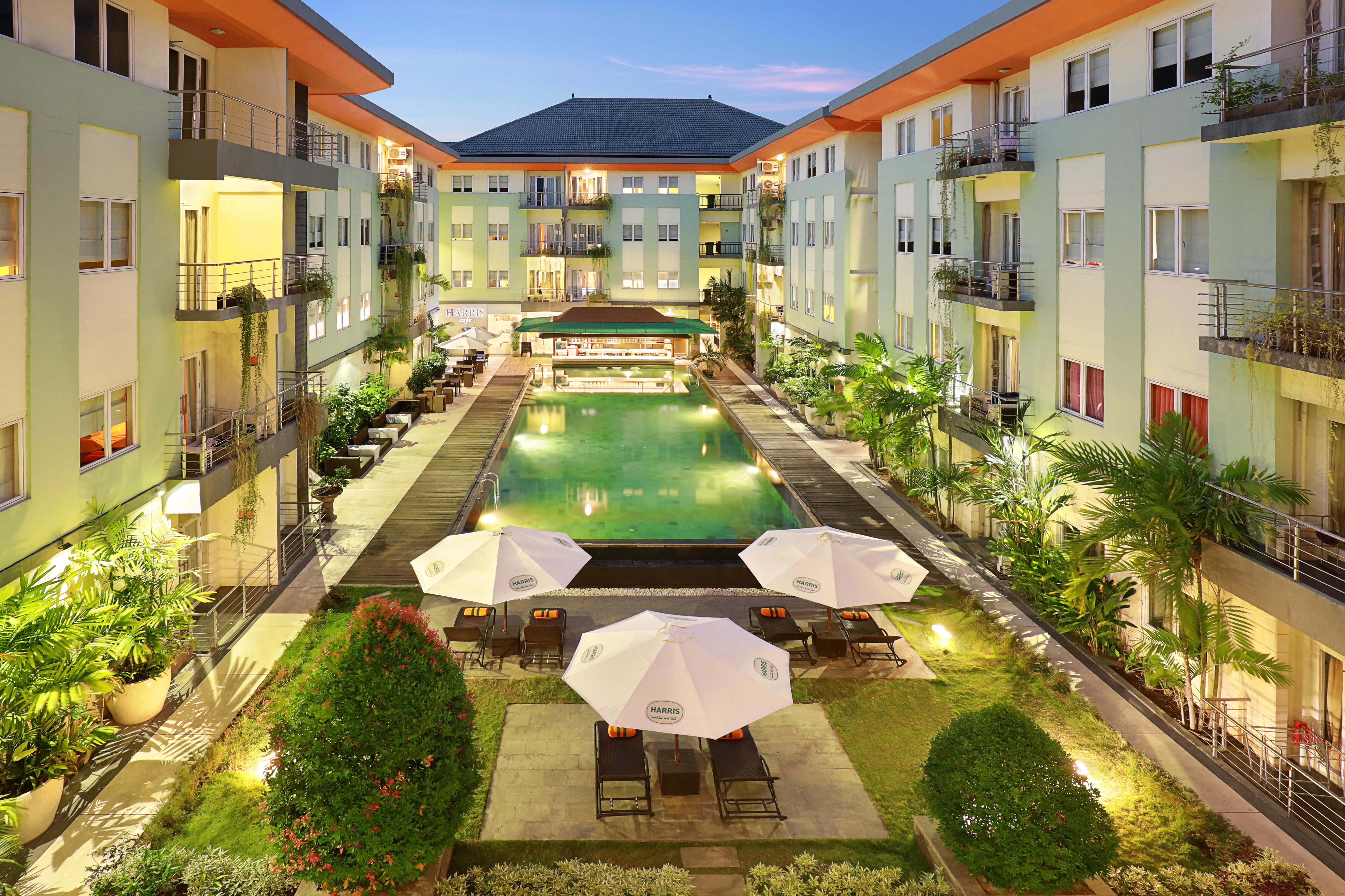 Harris Hotel & Residences Riverview Kuta, Bali Kuta Lombok Eksteriør bilde